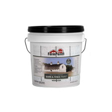 White - Premium One Coat 100% Acrylic Barn & Fence Paint - 1 Gallon