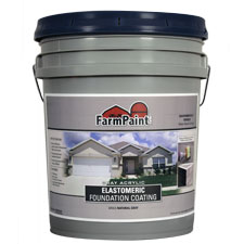 Gray Acrylic Elastomeric Foundation Coating - 5 Gallon