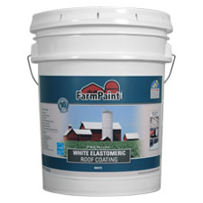10-Year Premium White Elastomeric Roof Coating - 5 Gallon