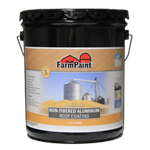 Premium Non-Fibered Aluminum Roof Coating - 5 Gallon