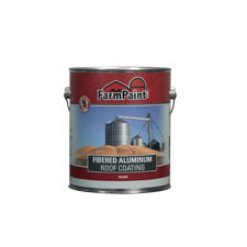 5-Year Fibered Aluminum Roof Coating - 1 Gallon
