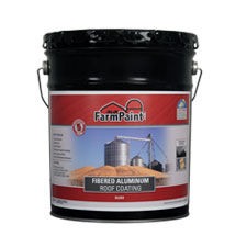 5-Year Fibered Aluminum Roof Coating - 5 Gallon